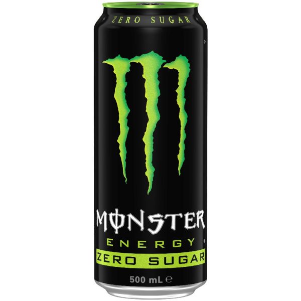 MONSTER – ZERO – ORIGINAL – ENERGY DRINK – 500MLS – 24PK