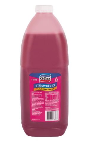 COTTEES – STRAWBERRY TOPPING – 1 X 3LTS