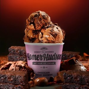 HOMER HUDSON – CHOC GOOEY BROWNIE – 6PK – 473ML