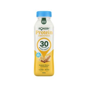 ROKEBY – 1 X 6PK – BANANA – PROTEIN SMOOTHIE – 425MLS – 6PK