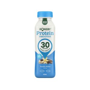 ROKEBY – 1 X 6PK – VANILLA WAFER – PROTEIN SMOOTHIE – 425MLS – 6PK