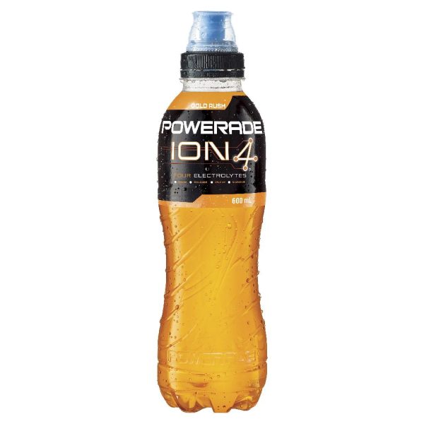 POWERADE – ORANGE – GOLD RUSH – 600MLS – 12PK