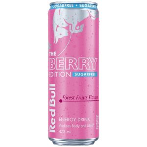RED BULL – 473MLS – BERRY – FOREST FRUITS – SUGAR FREE – 1 X 12PK