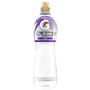 GATORADE – G-ACTIVE – GRAPE – 600MLS – 12PK