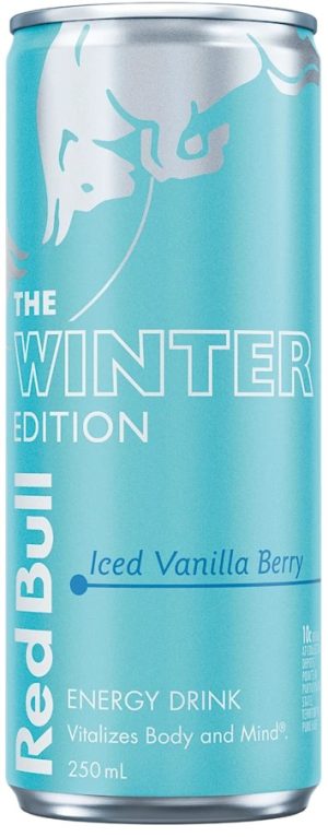 RED BULL – ICED VANILLA BERRY – 250MLS CANS – 1 X 12PK