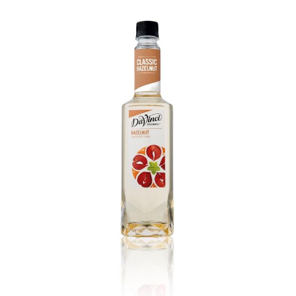 DA VINCI – HAZELNUT – SYRUPS – 1 X 750MLS