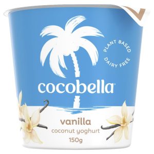 COCOBELLA – 150GMS – VANILLA – COCONUT YOGHURT – 8 X 150GMS – TUBS