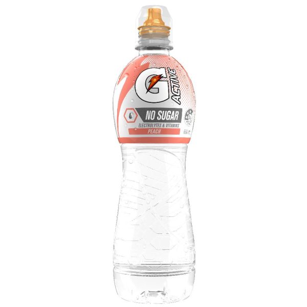 GATORADE – G-ACTIVE – PEACH – 600MLS – 12PK