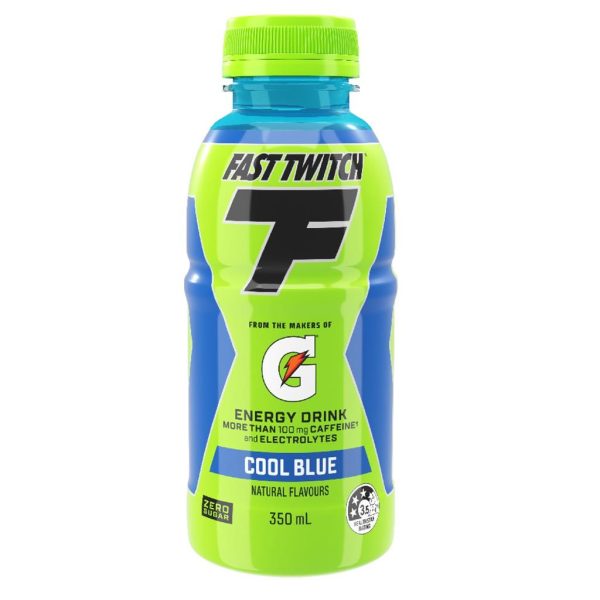 GATORADE – FAST TWITCH – COOL BLUE – 350MLS – 12PK