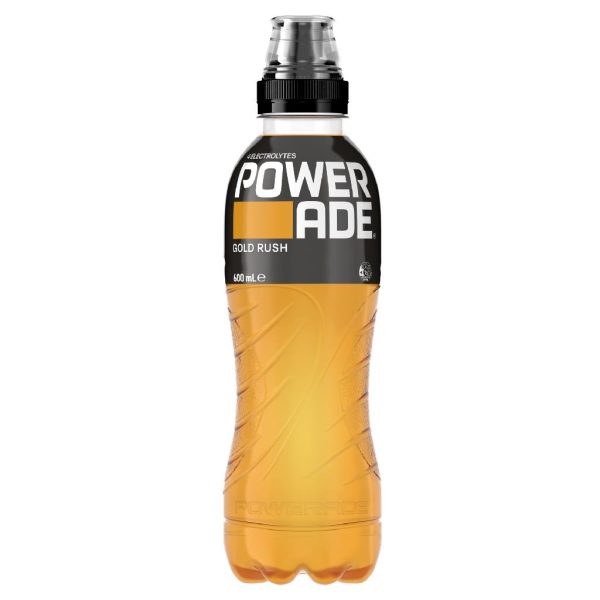 POWERADE – ORANGE – GOLD RUSH – 600MLS – 12PK