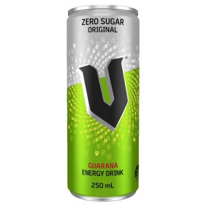 V – 250MLS – ZERO SUGAR – CANS – 24PK
