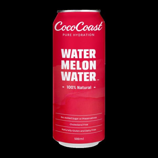 COCOCOAST – 500MLS – WATERMELON WATER – 12PK – CANS