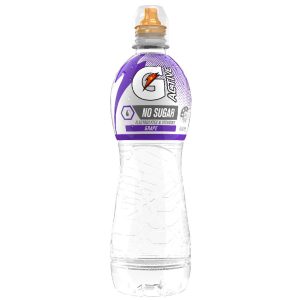 GATORADE – G-ACTIVE – GRAPE – 600MLS – 12PK
