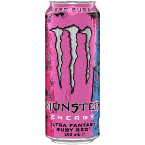 MONSTER – RUBY RED – ENERGY DRINK – 500MLS – 24PK