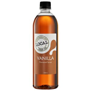 LOCAL FOOD CO – VANILLA – SYRUPS – 1 X 750MLS