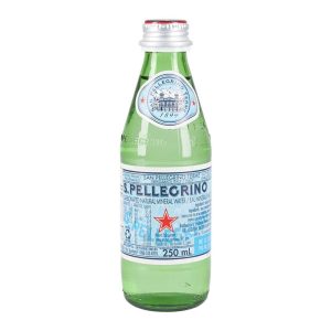 S.PELLEGRINO – 250MLS – SPARKLING – 24PK