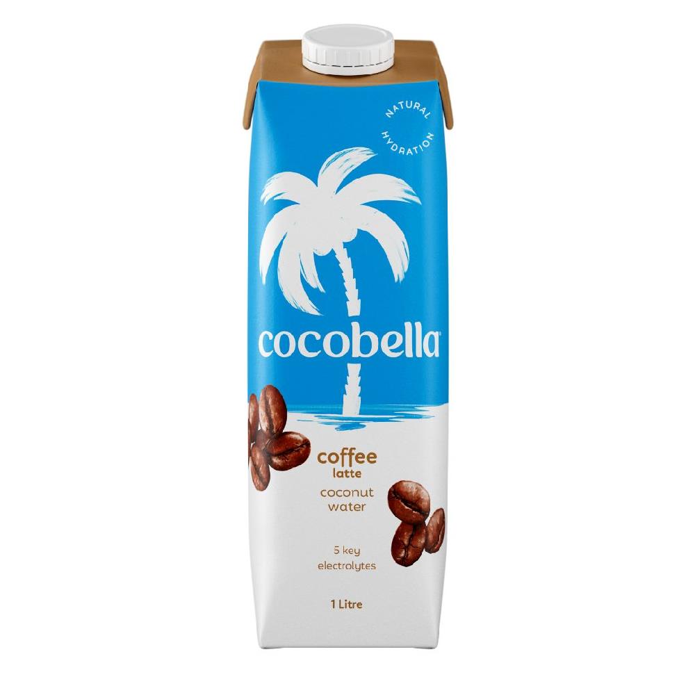 COCOBELLA – COFFEE – 1LTS – COCONUT WATER – 1 X 6PK