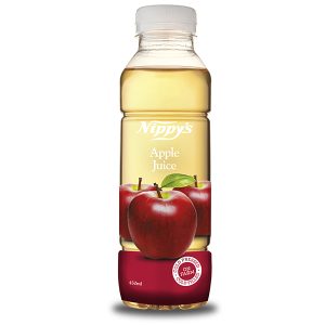 NIPPY’S – APPLE JUICE – COLD PRESSED – 450MLS – 12PK