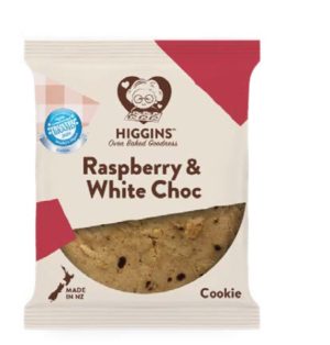 HIGGINS – RASPBERRY WHITE CHOC – 1 X 9PK