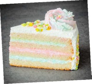 BIRTHDAY CAKE – PRE-SLICED – 10PK – 1.1KG