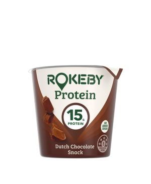ROKEBY – PROTEIN SNACK – DUTCH CHOCOLATE – 160G – 12PK
