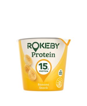ROKEBY – PROTEIN SNACK – BANANA – 160G – 12PK