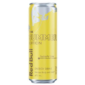 RED BULL – 473MLS – SUDACHI LIME – CANS – 12PK