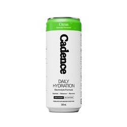 CADENCE – CITRUS – ELECTROLYTE DRINK – 330MLS – 12PK – CANS