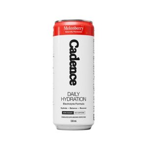 CADENCE – MELONBERRY – 330MLS – ELECTROLYTE DRINK – 12PK – CANS