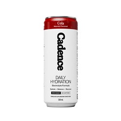 CADENCE – COLA – ELECTROLYTE DRINK – 330MLS – 12PK – CANS