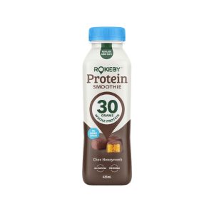 ROKEBY – CHOC HONEYCOMB – PROTEIN SMOOTHIE – 425MLS – 12PK
