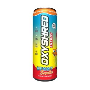 OXYSHRED – GUMMY SNAKE – ENERGY – 355ML – 12PK