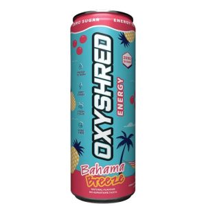 OXYSHRED – BAHAMA BREEZE – ENERGY – 355ML – 12PK